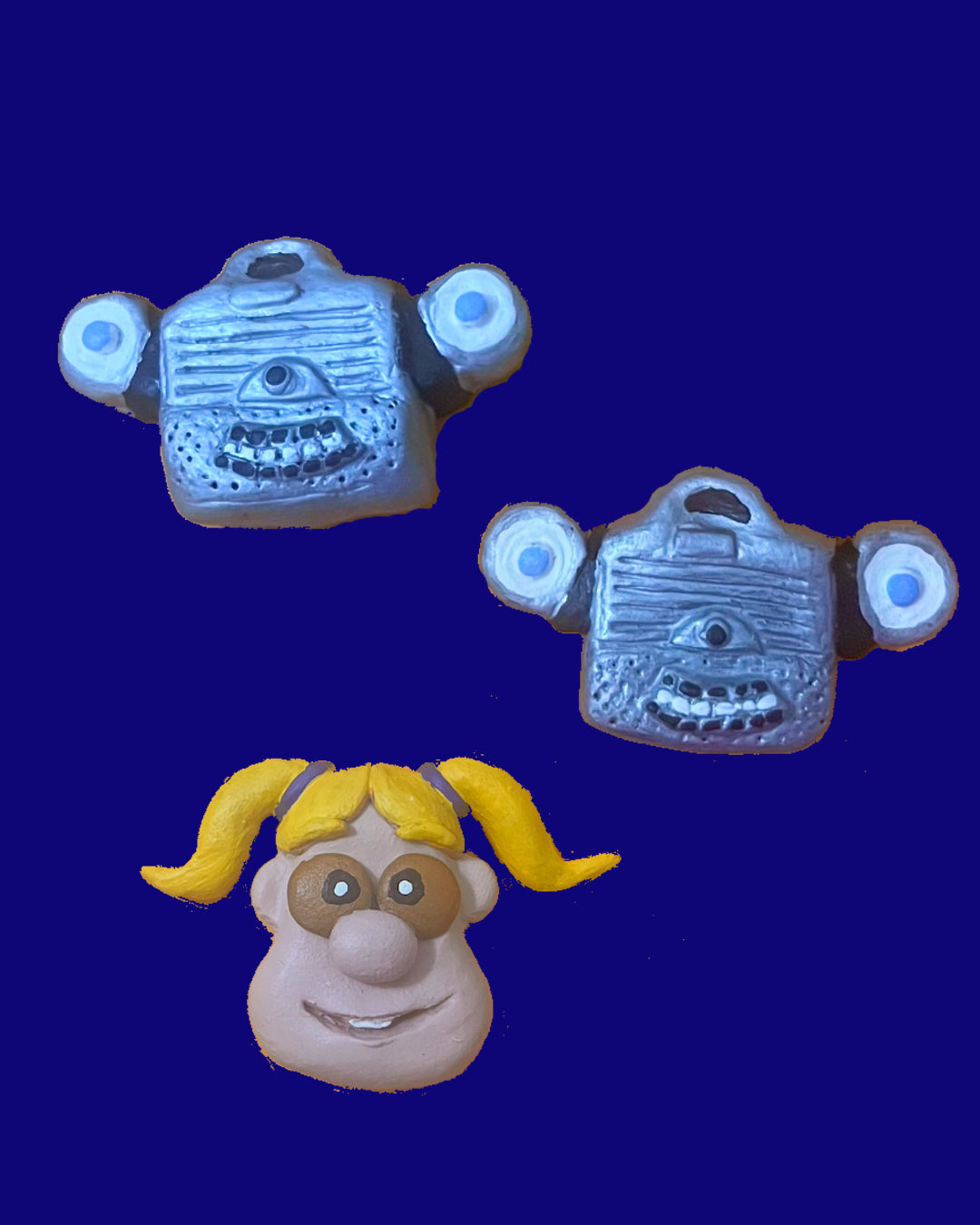 3 Puppetland magnets (any combo)